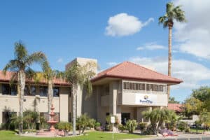 The front of the Sun City Post Acute facility