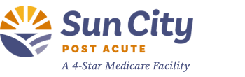 Sun City Post Acute four star logo